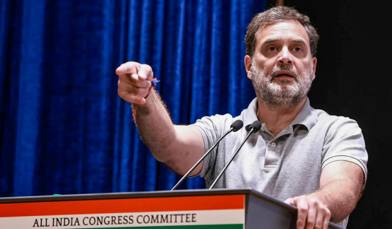 Rahul Gandhi accuses BJP of 'stealing elections' across states