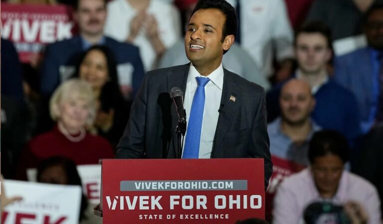 Trump-backed Vivek Ramaswamy wins Republican nomination for Ohio governor