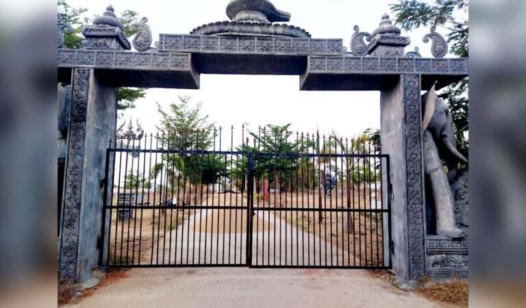 Lack of drying platforms in Narayanpet sees farmers using crematorium for paddy