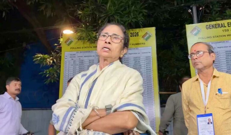 Barricades outside Mamata's residence partially removed