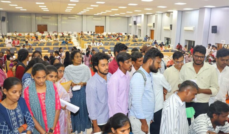 Job mela for every three months in Karimnagar: Collector