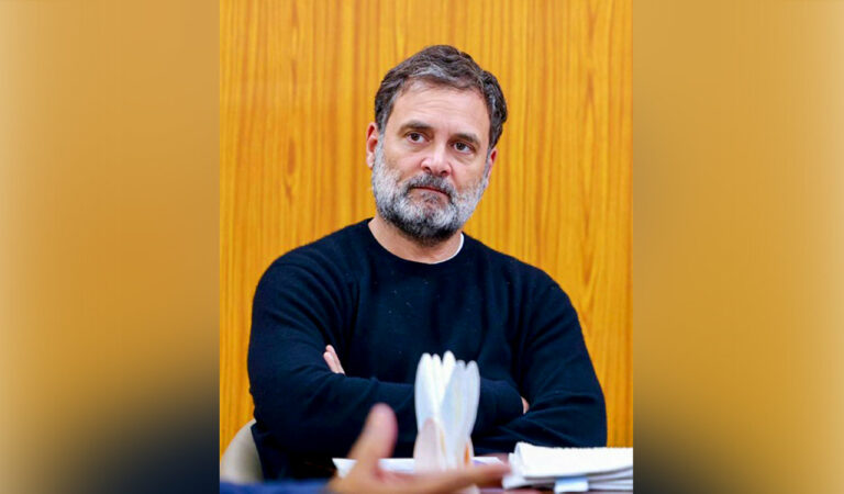 Congress leader Rahul Gandhi