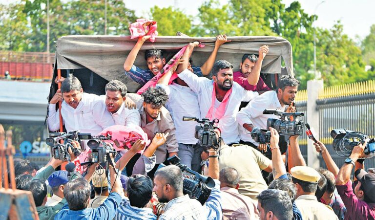 BRSV leaders arrested after protest against GO 7 near Secretariat