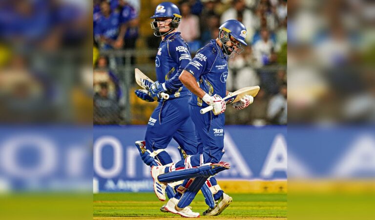 Rohit Sharma, Rickelton power Mumbai Indians to emphatic win over LSG