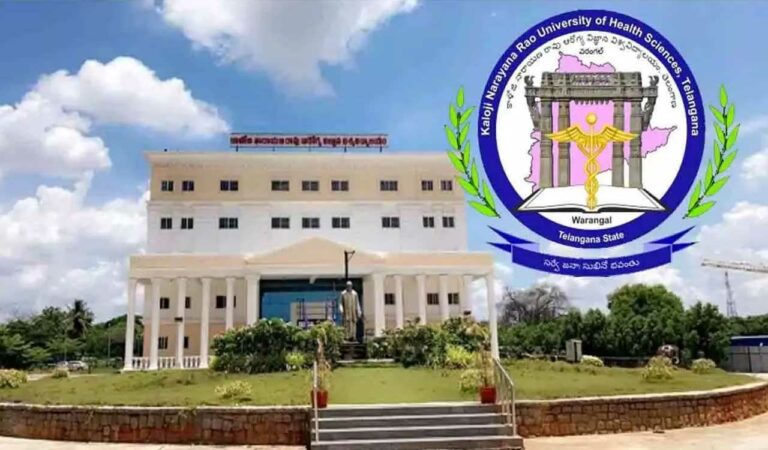 KNRUHS announces MPH counselling schedule for 2026–27 admissions