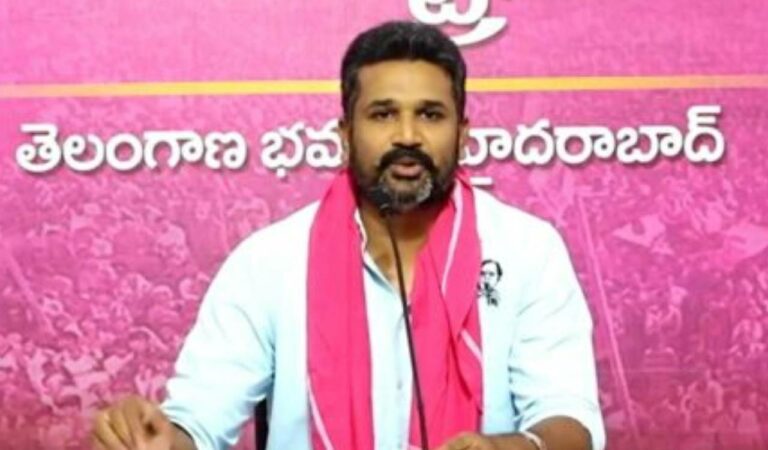 BRS leaders slam govt for shifting Manne Krishna by car in Nirmal